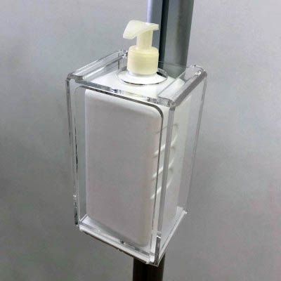 Θήκη απο Plexiglass για Dispenser Aντισηπτικού