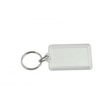 Promotional keyring Plexi Glass 4x5 cm