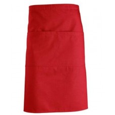 Waiters apron with pocket medium lenght